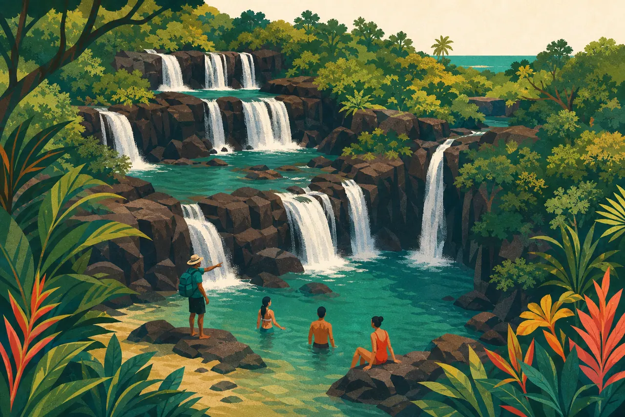 Cascades de Tamarind Falls