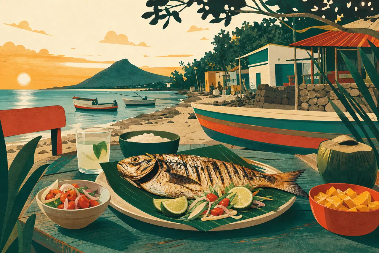 Dîner à Tamarin