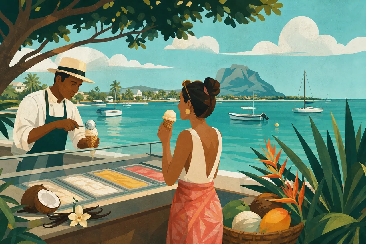 Glaces à Grand Baie