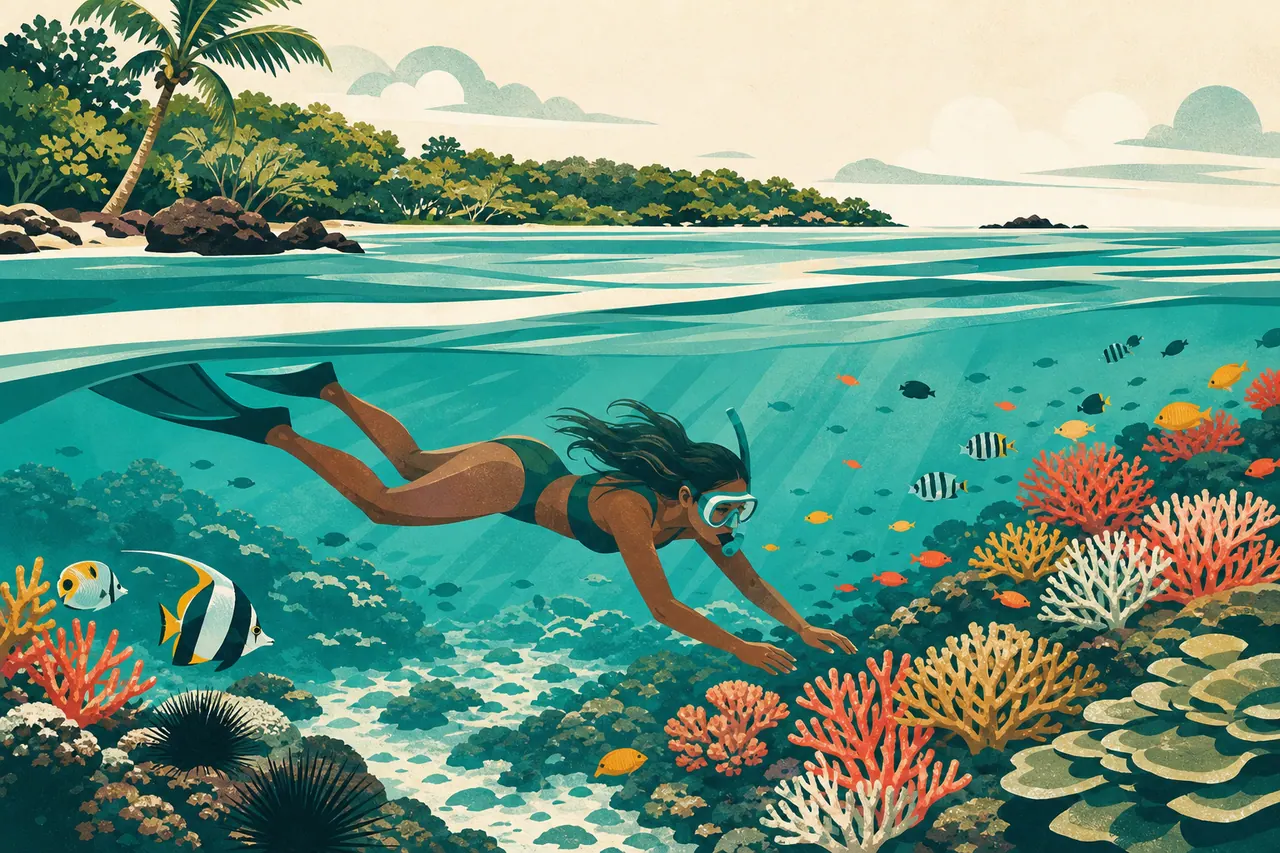 Snorkeling à Blue Bay