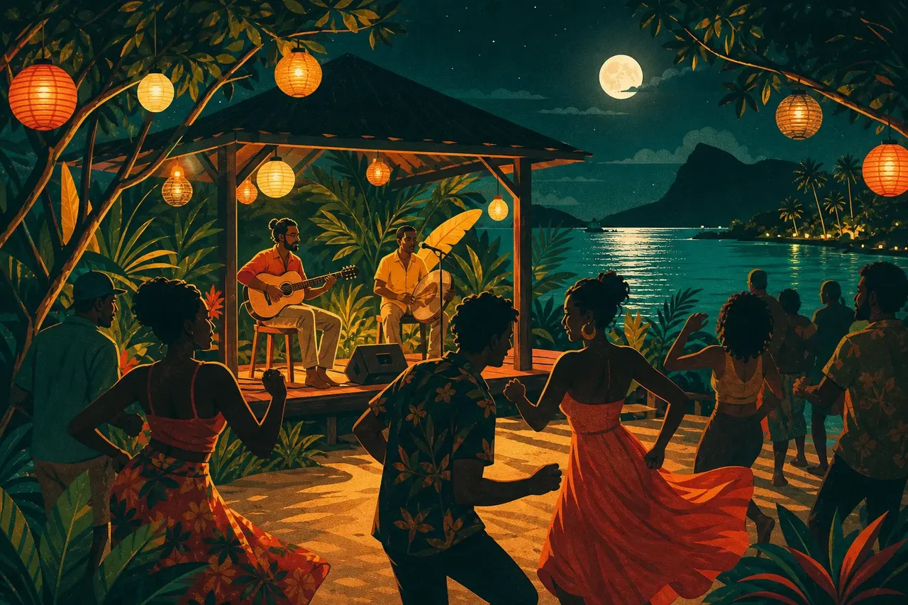 Apéro face au Morne, La Preneuse