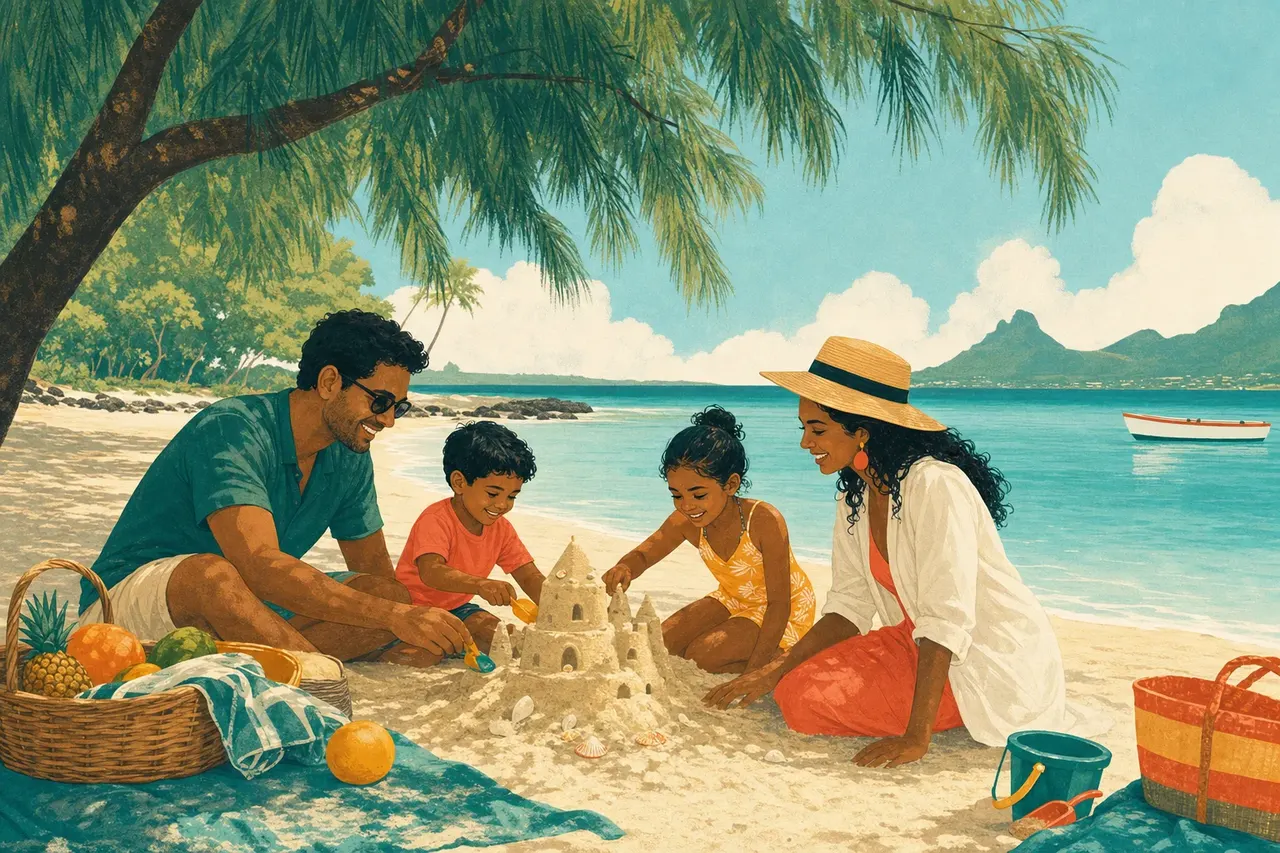 Pique-niquer avec des enfants à Maurice : les spots qui marchent