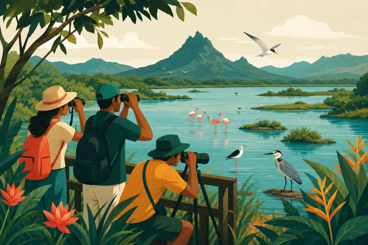 Observation des oiseaux à Mare Sarcelle