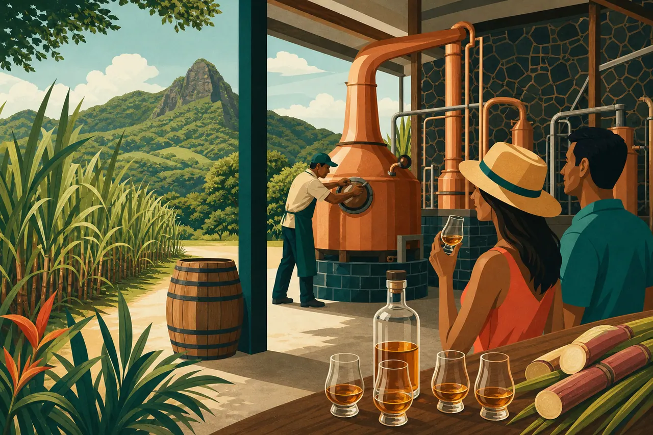 Visite Rhumerie de Chamarel